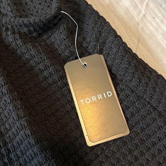 NWT TORRID Festi Henley Scoop Tank size 2X lace boho summer festival concert - Picture 9 of 11